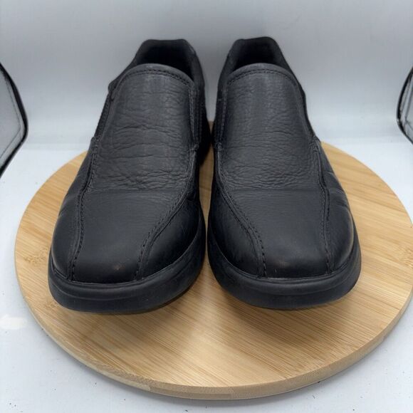 Clarks  Bradley Step Loafer Black Tumbled Leather Men’s US 12 M Slip-On main image 6